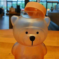 Cat Ear Hat Bear New Style Straw Cup