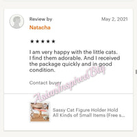 Sassy Cat Airpod Holder Cat Pen Holder Buy 4 get a set of 5 Blind Box From Japan