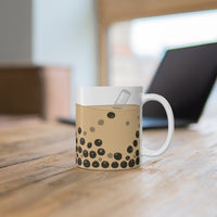 One of a Kind Boba Tea Mug (Bubble Tea Mug)- Personalizable message on cup