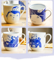 12 Chinese Zodiac Animal Ceramics Mug 2021 Year of Ox Cup (Made in Japan)