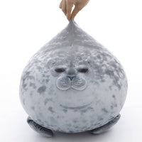 Cute Chubby Seal Plush Pillow Inspired by Japan Osaka Aquarium Seals Stuffed Animal (Big Size Available) Buy 2 get $5 Off