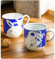 12 Chinese Zodiac Animal Ceramics Mug 2021 Year of Ox Cup (Made in Japan)