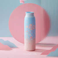 Japanese Style Sakura Cherry Blossom Portable Thermos/Cup/Mug Keep Cool Keep Warm
