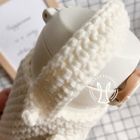 Customized Hand Knitted Cute Rabbit Cup Holder (Limited Supply)