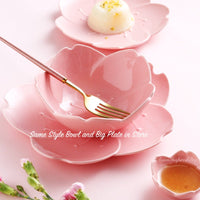 Japanese Sakura Flower Style Snack/Sauce/Side Dish Plate