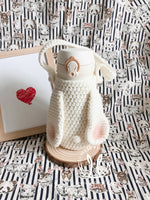 Customized Hand Knitted Cute Rabbit Cup Holder (Limited Supply)