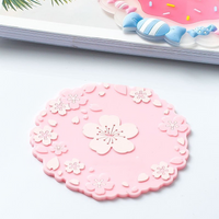 Pink Sakura Petals Cup Coaster Only