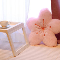 Sakura Pink Cherry Blossom Cushion Plush