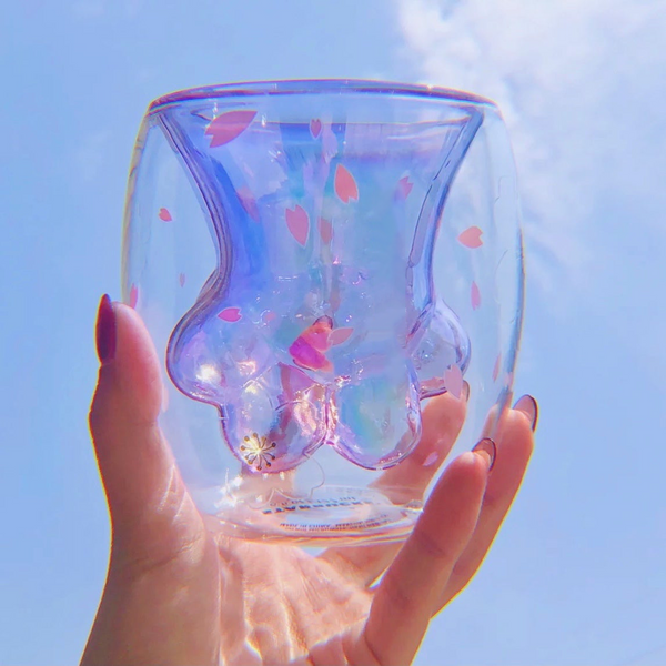 Double Layer Bubble Glass Cup