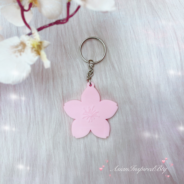 Small Sakura Key Chain Phone Chain Cherry Blossom Chain